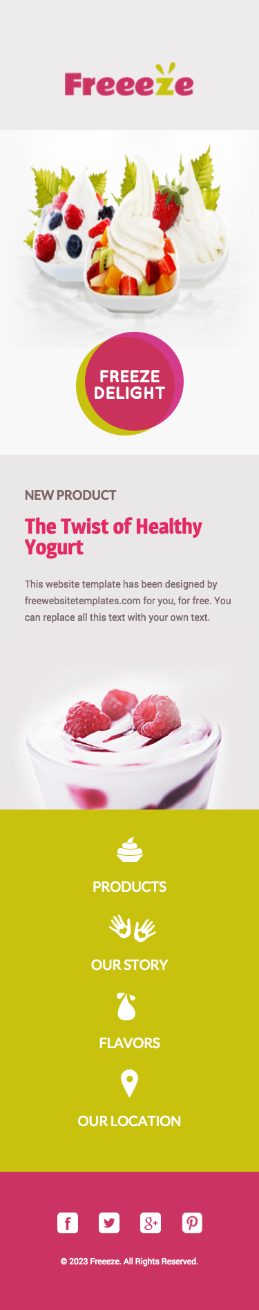 Froyo Mobile design